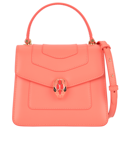 Serpenti Forever Top Handle, front view